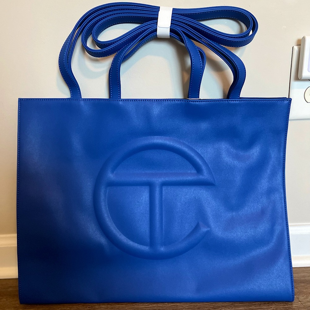 Authentic Telfar Painters Blue in Large